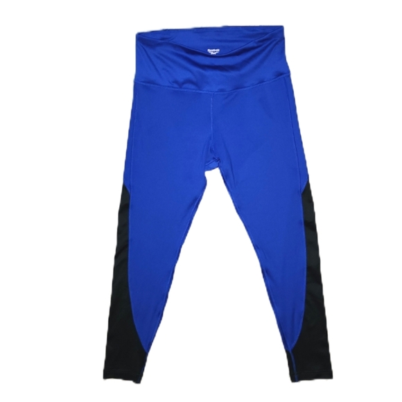 (3/$25) Reebok Blue Performance Leggings - Picture 2 of 4